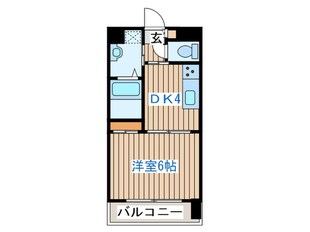 ディオコート長町の物件間取画像